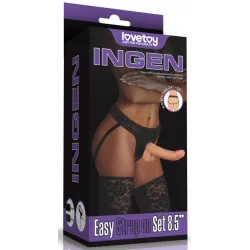 LoveToy Gode ceinture Easy Strapon 17 x 4cm
